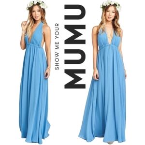 🆕️ Show Me Your Mumu Luna Halter Dress